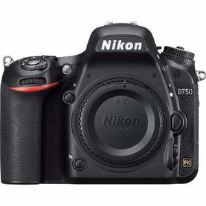 Camara Nikon D750 Cuerpo 24.3mpxs Nueva Caja Stock Garantía