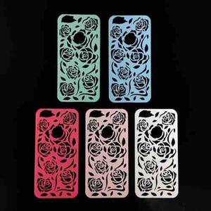 Case Iphone 5/5s/5se Plastico Duro, Con Diseño De Rosas