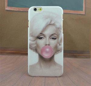 Case Protector Para Iphone 6/6s Marilyn Monroe + Mica Gratis