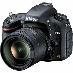 Cámara Kit Nikon D610 Con Lente Af-s Nikkor 24.85mm Nueva