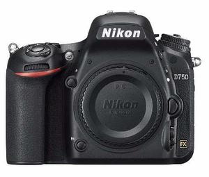 Cámara Nikon D750 Slr 24.3mp Fx-format Solo Cuerpo Nueva