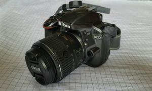 Cámara Reflex Nikon D3300 24.4mp + Lente 18-55mm Vr +