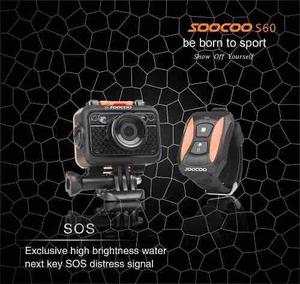 Cámara Wifi Deportiva Soocoo - S60 Sumergible En Agua