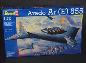 En Stock:1/72 Avion Aleman Arado E-555 Bombardero Luftwaffe