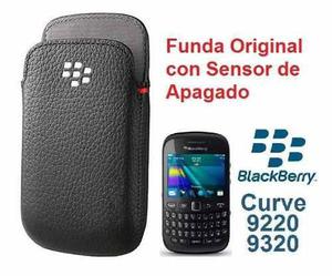 Funda Blackberry 9320 Sobre Estuche Original De Cuero Pesado