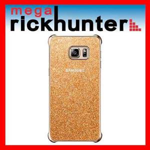 Glitter Cover Galaxy S6 Edge Plus + 100% Original Dorado