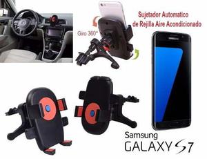 Holder Automatico Rejilla Aire Acondicionado Auto Samsung S7