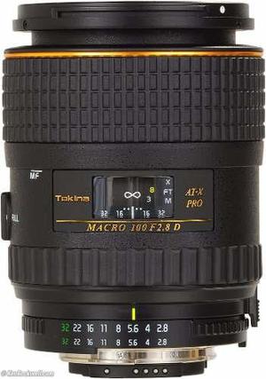 Lente Tokina 100mm F/2.8 At-x M100 Af Pro D Macro P/ Nikon