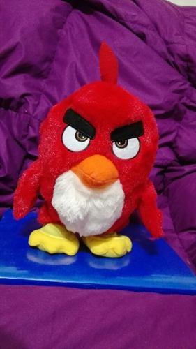 Muñeco Peluche Importado Angry Bird Rojo Baila A Pilas
