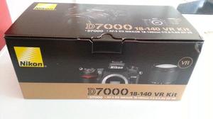 Nikon D7000 18-140mm, 100% Nuevo En Caja, 32gb Clase 10