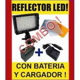 Reflector Led 160 Con Bateria Y Cargador-larga Duracion