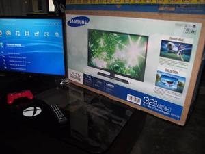 Tv Led 32 Samsung Un32fh4005 Casi Nuevo En Caja,cambio Ps3