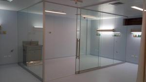 mamparas y puertas de vidrio para departamentos y oficinas