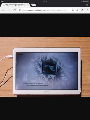 Huawei Tablet Media 10 Con Lector De Huellas 10 Puntos