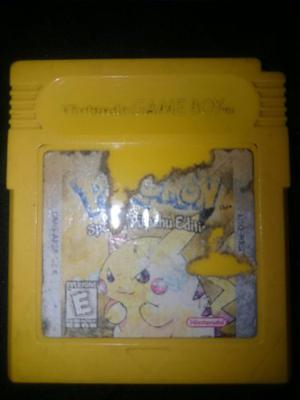 Pokemon Amarillo Pikachu Edition (yellow Version) - Game Boy