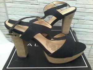 Sandalia Zapato Cuña Plataforma Para Mujer Talla 40