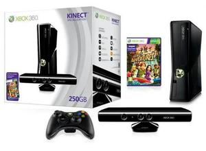 Xbox 360 + Kinect Y Juegos Incluidos