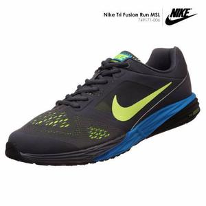 Zapatillas Nike Tri Fusion Run Msl - Hombre - Correr - Plomo
