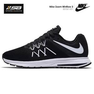 Zapatillas Nike Zoom Winflow 3 - Hombre - Correr - Negro