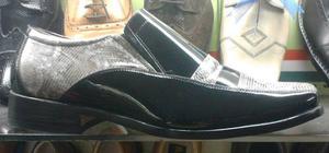 Zapatos Charol Hombre Vestir, Oxford Mocasin, Botas Cuero