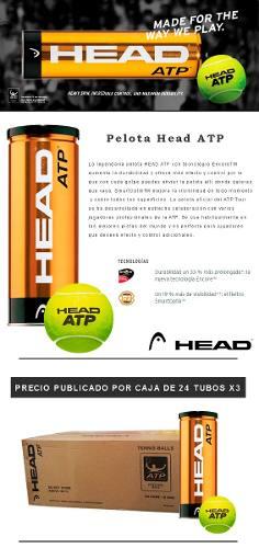 Altenis - Caja De Pelotas De Tenis Profesionales Head Atp