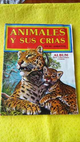 Antiguo Album Animales Y Sus Crias