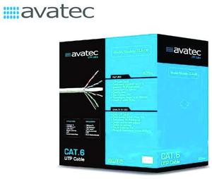 Avatec Cable Utp Categoria 6e 305 Metros Clau6e