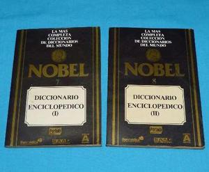 Diccionario Enciclopédico Nobel 2 Tomos 1986 Biografías