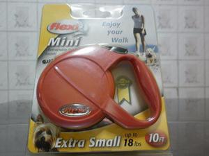Flexi Mini Leash Tiro Retractil Extra Small Para Perros 8kg