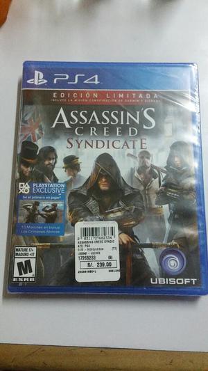 Juego Ps4 Assassins Creed Syndicate