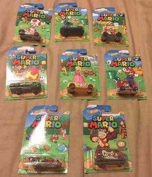 Juguete Carro Hotwheels Super Mario Bros 30 Aniversario Lote