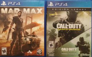 Mad Max Y Call Of Duty Infinite Warfare