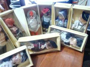 Muñcas Todo Porcelana Coleccion En Sus Cajas Como