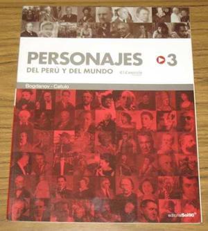 Personajes Del Perú Y Mundo El Comercio Biografías Tomo 3