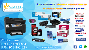 TONER ORIGINAL Y COMPATIBLE