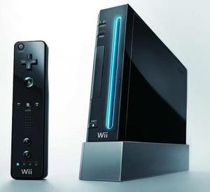 Wii Negro Con 100 Juegos Y Con 2 Mandos (wii Mote Y Nunchuc)
