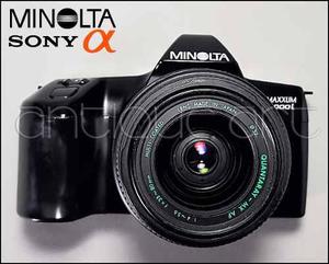 A64 Camara Minolta Maxxum 3000 Af Lens 35-80mm Sony Alpha