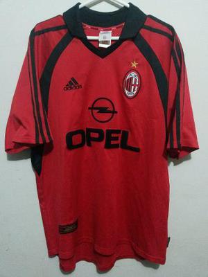 Camiseta Ac Milan 2001 Paolo Maldini Adidas Italia Futbol
