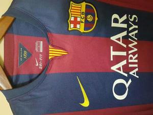 Camiseta De Coleccion Player Vers Fc Barcelona 2014 Triplete