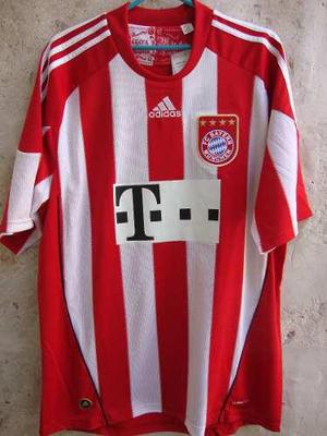Camiseta Del Bayern Munich Adidas Genuina Talla L.exclusiva