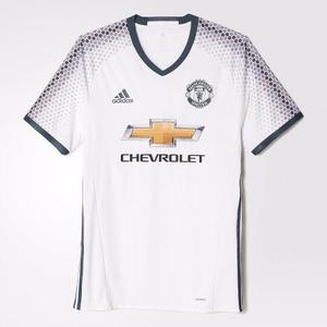 Camiseta Manchester United Blanca--tercera Equipacion.