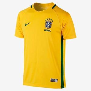 Camiseta Original Nike Brasil 2017 Pro Neymar Talla S
