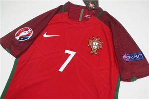 Camiseta Portugal 2016 Vapor Match Home Uefa Eurocopa