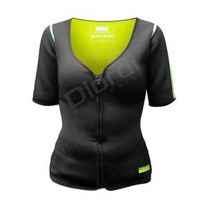 Camiseta Reductora Con Cierre Thermo Shapers Mujer S