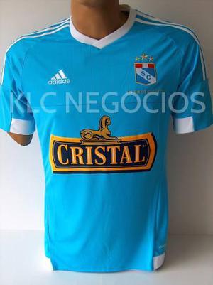 Camiseta Sporting Cristal 2015 - Adidas Celeste - No 2016