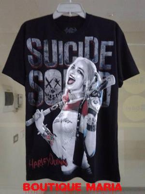 Camisetas De Algodón De Suicide Squad (harley Quinn) Btmp.