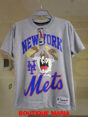 Camisetas Deportivas De Algodón De Los Mets De New York
