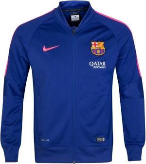 Chaqueta Nike Fc Barcelona Squad Sideline Knit - Azul/rosa