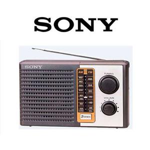 Radio Sony Portátil Original Radio Fm Y Am A Pilas Durables