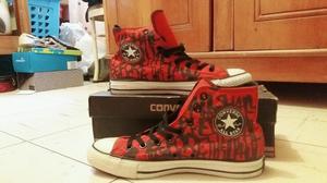 Vendo Converse Red Hot Chilli Pappers 10